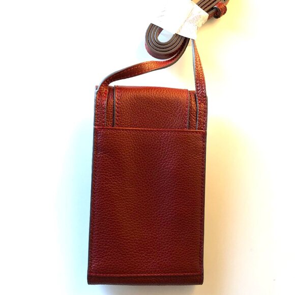 Brighton Interlok Leather Phone Organizer NWT - Picture 2 of 3